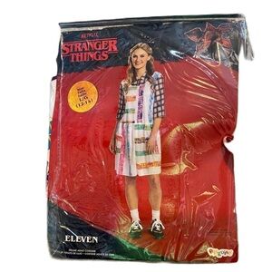 Stranger Things Eleven Costume Adult Medium or Large Dress Shirt Women